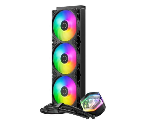 COOLER MASTER MasterLiquid 360 Atmos ARGB 3x120mm - 1194066 - zdjęcie 4